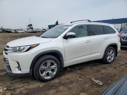 Toyota salvage cars for sale: 2018 Toyota Highlander Limited