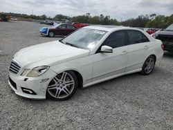 Salvage cars for sale at Riverview, FL auction: 2010 Mercedes-Benz E 550