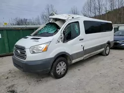 Salvage trucks for sale at Hurricane, WV auction: 2017 Ford Transit T-350