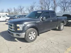 Salvage trucks for sale at Bridgeton, MO auction: 2015 Ford F150 Super Cab