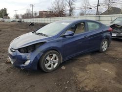 Salvage cars for sale at New Britain, CT auction: 2013 Hyundai Elantra GLS