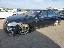 Salvage cars for sale at Fresno, CA auction: 2009 Mercedes-Benz S 550