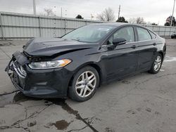 Salvage cars for sale at Littleton, CO auction: 2015 Ford Fusion SE