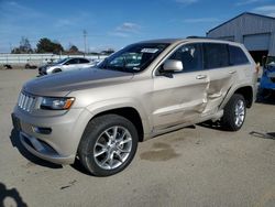 Salvage cars for sale at Nampa, ID auction: 2015 Jeep Grand Cherokee Summit