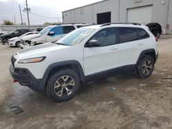 Salvage cars for sale at Jacksonville, FL auction: 2017 Jeep Cherokee Trailhawk