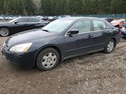 Honda salvage cars for sale: 2005 Honda Accord LX