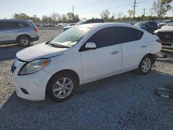 Nissan salvage cars for sale: 2012 Nissan Versa S