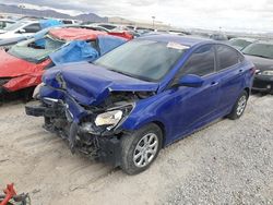 Salvage cars for sale at Las Vegas, NV auction: 2013 Hyundai Accent GLS