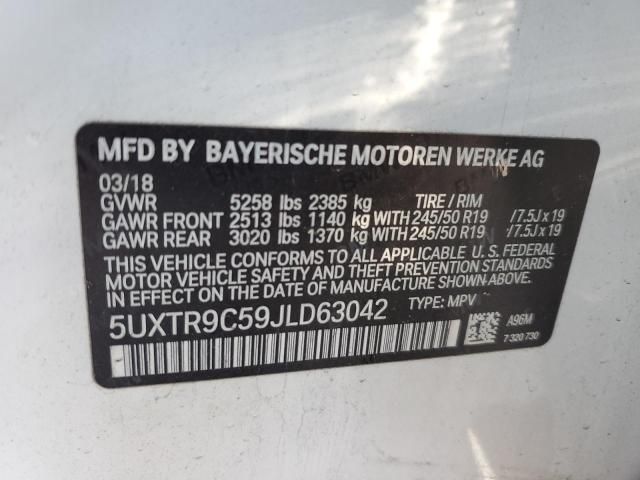 2018 BMW X3 XDRIVE30I