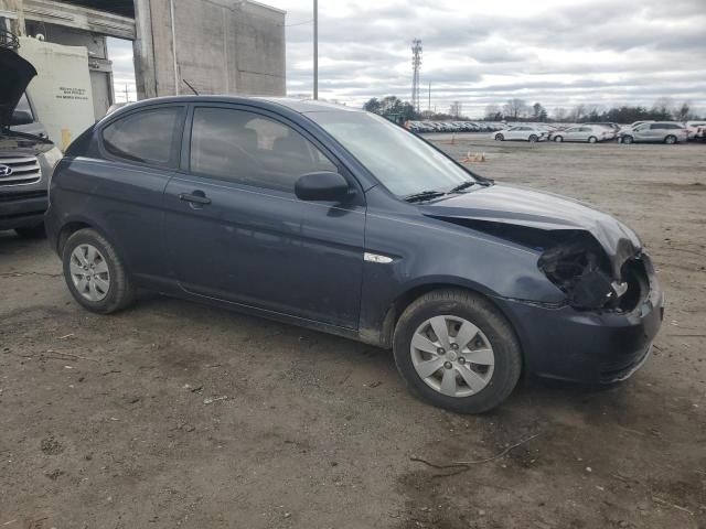 2010 Hyundai Accent Blue