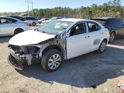 Salvage cars for sale at Greenwell Springs, LA auction: 2016 Toyota Corolla L