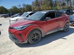 Salvage cars for sale at Ocala, FL auction: 2021 Toyota C-HR XLE