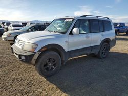 Salvage cars for sale at Helena, MT auction: 2002 Mitsubishi Montero Limited