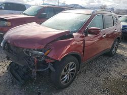 Salvage cars for sale at Magna, UT auction: 2015 Nissan Rogue S