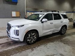 Salvage cars for sale at Sandston, VA auction: 2021 Hyundai Palisade Calligraphy