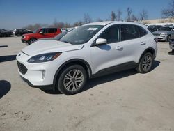 Salvage cars for sale at Bridgeton, MO auction: 2022 Ford Escape SEL