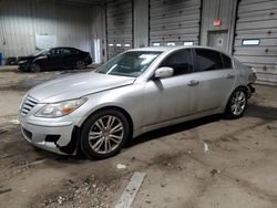 Salvage cars for sale at Franklin, WI auction: 2009 Hyundai Genesis 4.6L