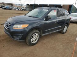 Salvage cars for sale at Colorado Springs, CO auction: 2010 Hyundai Santa FE GLS