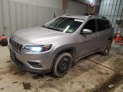 Salvage cars for sale at West Mifflin, PA auction: 2019 Jeep Cherokee Latitude Plus