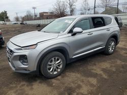 Salvage cars for sale at New Britain, CT auction: 2020 Hyundai Santa FE SEL