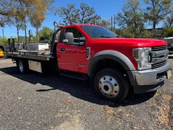 Salvage trucks for sale at Riverview, FL auction: 2019 Ford F550 Super Duty