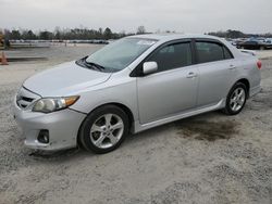 Salvage cars for sale at Lumberton, NC auction: 2012 Toyota Corolla Base