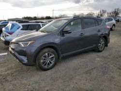 Salvage cars for sale at Sacramento, CA auction: 2018 Toyota Rav4 HV LE