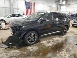 Salvage cars for sale at Mcfarland, WI auction: 2014 Lexus RX 350 Base