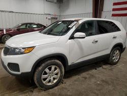 Salvage cars for sale at Windham, ME auction: 2013 KIA Sorento LX