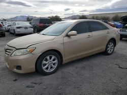 Salvage cars for sale at Las Vegas, NV auction: 2011 Toyota Camry Base