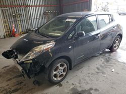 Nissan salvage cars for sale: 2011 Nissan Leaf SV