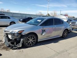 Salvage cars for sale at Littleton, CO auction: 2023 Toyota Camry SE Night Shade