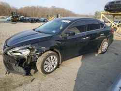 Salvage cars for sale at Windsor, NJ auction: 2016 Nissan Sentra S