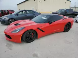 Salvage cars for sale at Haslet, TX auction: 2014 Chevrolet Corvette Stingray 2LT