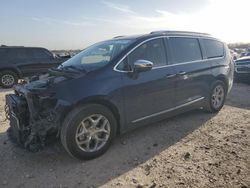 Salvage cars for sale at San Antonio, TX auction: 2017 Chrysler Pacifica Limited