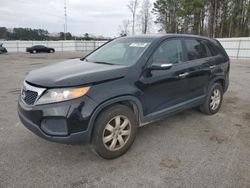 Salvage cars for sale at Dunn, NC auction: 2013 KIA Sorento LX