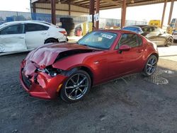 Salvage cars for sale at Riverview, FL auction: 2019 Mazda MX-5 Miata Grand Touring