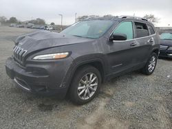 Salvage cars for sale at San Diego, CA auction: 2018 Jeep Cherokee Limited