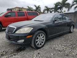 Vehiculos salvage en venta de Copart Opa Locka, FL: 2007 Mercedes-Benz S 550