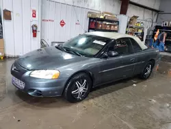 Chrysler Sebring salvage cars for sale: 2002 Chrysler Sebring LX