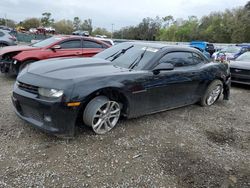 Salvage cars for sale at Riverview, FL auction: 2014 Chevrolet Camaro LT