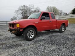 Salvage cars for sale at Gastonia, NC auction: 2003 Ford Ranger Super Cab