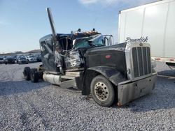 Salvage trucks for sale at Mcfarland, WI auction: 2015 Peterbilt 389 Semi Truck