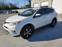 Salvage cars for sale from Copart Savannah, GA: 2017 Toyota Rav4 XLE