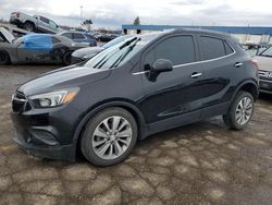 Salvage cars for sale at Woodhaven, MI auction: 2020 Buick Encore Preferred