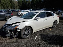 Salvage cars for sale at Graham, WA auction: 2018 Nissan Altima 2.5