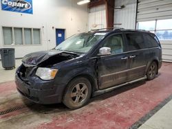 Salvage cars for sale at Angola, NY auction: 2010 Chrysler Town & Country Limited