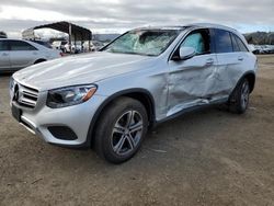 Salvage cars for sale at San Martin, CA auction: 2016 Mercedes-Benz GLC 300