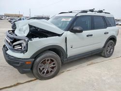 Salvage cars for sale at Grand Prairie, TX auction: 2021 Ford Bronco Sport BIG Bend