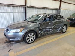 Salvage cars for sale at Mocksville, NC auction: 2008 Honda Accord EXL